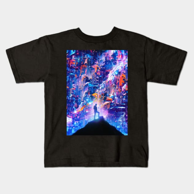 Peak Kids T-Shirt by nicebleed